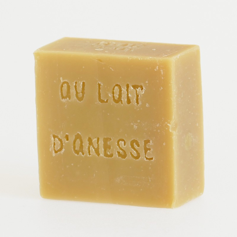 Savon saponifié à froid au lait d'ânesse
